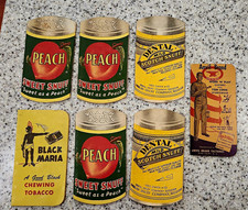 Set Of Seven, 4 Companies) Vintage Die-cut Advertising Pocket Note Pads (1954) picture