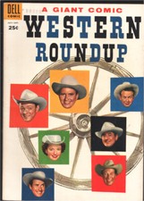 Western Roundup #11 1955 - Dell -VF - Comic Book picture