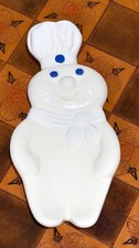 Vintage 1988 Pillsbury Doughboy Ceramic Spoon Rest Benjamin & Medwin picture