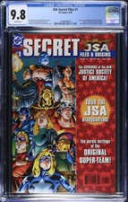 JSA Secret Files #1 CGC 9.8 NM/M 1999 1st New Hawkgirl Death of Wesley Dodds picture