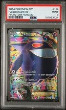 Gengar EX 114/119 PSA 9 Phantom Forces Pokemon TCG picture