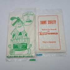 2 vintage Kimberly Clark Towels teri towel picture