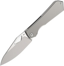 Flytanium Theory Framelock Satin Folding Knife picture