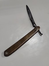 Antique 1870-1880's vintage doctors tool, folding bistoury/surgical knife lancet picture