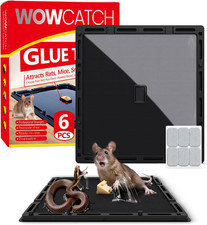 Wowcatch Jumbo Rat, Snake & Mouse Glue Traps - 6 Pack Extra Large picture