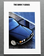 ORIGINAL 1992 BMW 7 SERIES SALES BROCHURE ~ NEAR MINT ~38 PAGES ~11.75