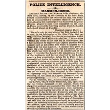 Alleged Piracy & Murder Crime William Sharp London 1844 London Clipping SAI3-3 picture