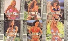 Superb Lot of Six (6) Wanker Girls Pinup Beer Labels - Wanker Beer picture
