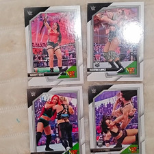 Panini 2022 NXT 2.0 WWE NXT 4-Card Rookie Lot Mandy Rose Elektra Lopez picture