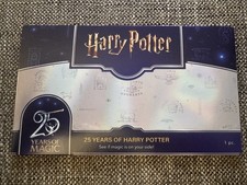 1 - Royal Dutch Mint Harry Potter 25 Years of Magic Silver SEALED CHEAP picture
