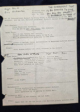 Original Barry Goldwater 1964 Campaign Briefing Memo for Pennsylvania Tour picture