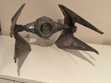 Vintage 1984 Star Wars Kenner TIE Interceptor COMPLETE w/WORKING Lights/Sounds picture