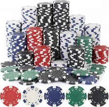 11.5 Gram Poker Chips Casino Poker Chip for Texas Hold'em, Blackjack Chips,Ca... picture