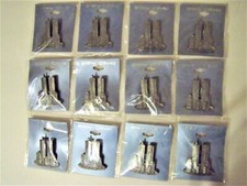 WORLD TRADE CENTER  PIN 12 Pcs Lot  Twin Towers WTC. Shiny Olivia Vintage picture