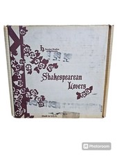 Lysander and Hermia by Roger Akers Shakespearean Lovers Incolay Stone COA 4220 A picture