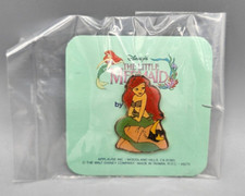 RETIRED 1980's DISNEY APPLAUSE LITTLE MERMAID MOVIE PREMIERE ARIEL SITTING PIN picture