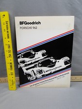 Vintage 1986 BF Goodrich Porsche 962 Los Angeles Ford Grand Prix Media Press Kit picture