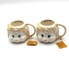 Vintage 1984 The Get Along Gang Woolma Lamb Ceramic Mug Cup With Tags picture