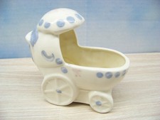 Block Pottery Baby Carriage - California picture