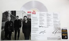 KEANU REEVES DOGSTAR BAND SIGNED ALL IN NOW POSTER & LP VINYL ALBUM AUTO JSA COA picture