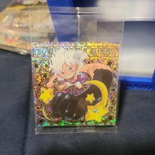 One Piece Monkey D. Luffy Wafer Card Sticker Ultra Super Grand picture