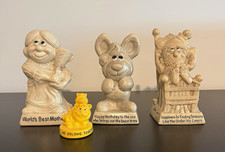 Russ Berries Vintage Figurines 1970s Lot of 4 picture