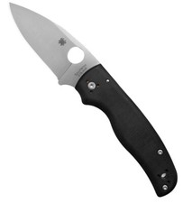 Spyderco Distributor Exclusive Shaman C229MXHPP - Black Micarta - Satin CTS XHP picture
