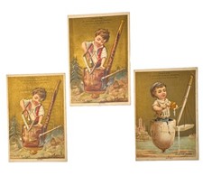 3 Victorian Jewelers Trade Cards Mermod Jaccard Watches Bric-a-Brac St Louis B78 picture