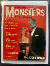 Famous Monsters of Filmland #1 1958 ORIGINAL Warren Frankenstein 35¢ Horror picture