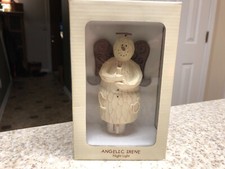 Flurryville Collection Angelic Irene 6” Night Light Snowman New in Box picture
