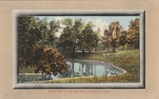 Vintage Postcard Vintage Beautyspot on  the Rum River in Princeton, MN. A 5316 picture