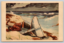 c1960s Winslow Homer After the Tornado Bahamas Art Institute Postcard picture
