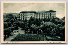 Vintage Montecatini Terme La Pace Grand Hotel Italy Postcard picture