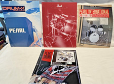 Pearl Drums - Vintage Brochures, Flyers, Price List - 1980's - early 2000's picture