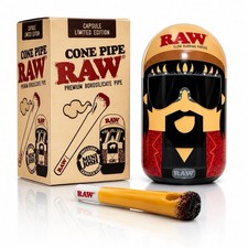 RAW Mini Josh Glass Cone Handpipe w/ Case *USA* picture