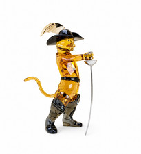 Swarovski (5720460) Shrek Puss In Boots Crystal Figurine picture