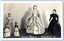 c1940's Sheldon Museum Dolls Middlebury Vermont VT RPPC Photo Vintage Postcard picture