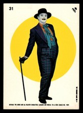 1989 Topps Batman #31 Joker Stickers card picture