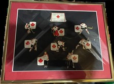 2010 VANCOUVER CANADA OLYMPIC PIN BADGE SET CANADA OLYMPIC ICE HOCKEY TEAM NOC picture