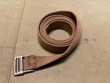 ORIGINAL WWII US ARMY VEHICLE HALFTRACK JEEP LARGE EQUIPMENT SPARE STRAP picture