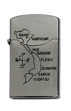 Vintage 68-69 Saigon Vietnam 5 Barrel Zenith Windproof Lighter ( RARE ) picture
