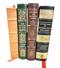 4 Easton Press Books, Ltd. Editions Leather Bound 24K Gold Gilt #51 of 60 picture
