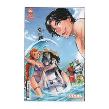 Titans #14 Saowee Swimsuit Variant Nightwing Starfire Raven DC Comics 2023 picture