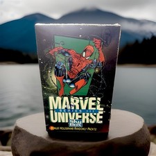 VTG SKYBOX MARVEL UNIVERSE SERIES III TRADING CARDS FACTORY SEALED ORIGINAL BOX picture