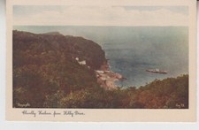 Clovelly Harbor from the Hobby Drive. Harbour.  Vintage. picture