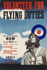 RAF Recruitment Poster 🇬🇧 - WWII Era Vintage Design - 16x24” Premium 💎 Art picture
