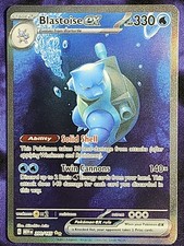 Pokemon 151 Blastoise 200/165 MEW picture