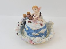 Montefiori Collection Cherub Angels Rotating Music Box picture