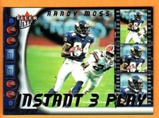 RANDY MOSS(MINNESOTA VIKINGS)2000-FLEER ULTRA/FOOTBALL CARD picture