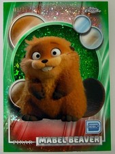 2026 Topps Chrome Disney Mabel Beaver Green Mini-Diamond /99 Debut #110 picture